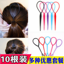 Hair hair cutter hair hair pin pattern hair coil child hair braid girl small hair dispenser soft