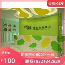  Shanghai Wuhan factory direct sales Kindergarten early education center front desk desk reception desk Training school front desk customization
