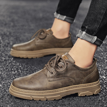 Mens shoes and casual waterproof shoes are suited for the British wind low - gang Martin boots summer 2022 new models