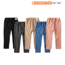 Male and female Tong uric acid Decede Bottoms Pants Autumn Winter Children Home Long Pants High Play Baby Autumn Pants No Marks 90-140