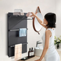 German YGE electric towel rack toilet graphene intelligent drying heating constant temperature household carbon fiber bathroom