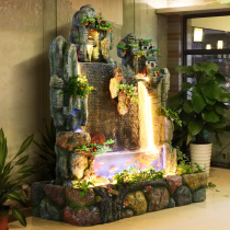 Fake Mountain Flowing Water Fountain Build Landscape Swing Piece Fish Pool Vat tank Garden Courtyard Landscaped Hotel Large Wind Hydro humidifiers