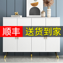 Light luxury shoe cabinet home door large capacity door outside dust shoe rack small apartment living room porch cabinet balcony cabinet New