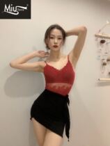 Miu special price with chest cushion beautiful back blouse matching with each color hip towel professional suit with slim and explicit leg length 100 hitch