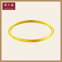 Chow Tai Fook inheritance series wedding gold gold gold bracelet pricing F209000