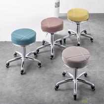 l stool with wheels shampoo and Barber Shop makeup light luxury beauty bed beauty salon special swivel chair small ingenuity high