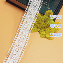 Giant round circle hollow S041diy handmade accessories lace edge cotton water-soluble fabric art applique Hanfu decoration