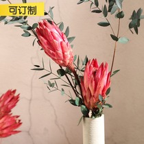 (Mountain tree)Imported South African dried flowers Eternal flower red pink home vase flower arrangement decoration dried flower set