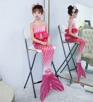 Girls Mermaid Tail Children Split Swimsuit Summer New Little Girl Bikini Tong Swimsuit