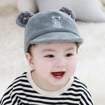 Baby hat spring and autumn 0-3-6-December Mens and womens childrens sun visor newborn baseball cap sunscreen autumn cute tide