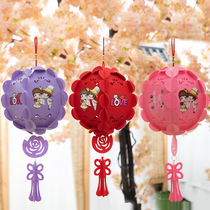 Mid-autumn National Day National Day Decorative Items Jewelry Shop Window Decoration Mall Supermarket Smallpox Hanging pendant Pendant Scene Arrangement