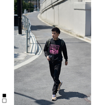 Furnace china Heavyweight 400g national tide printing hatless sweater men 2021 autumn new domestic coat coat top