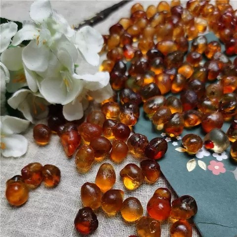 Yunnan premium natural wild pearl peach gum 500g natural wild premium one pound pack without impurities