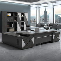 Minimalist modern desk boss Desk Managers desk and chairs Combined Grand Bandstand Managers computer desk