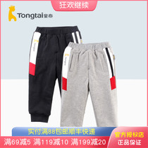 Tongtai autumn and winter New 1-4 years old infants and women baby casual baby baby pants out cotton pants trousers