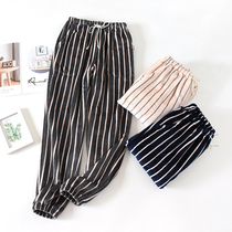 Sleeping pants male and female large size Coral Fleece Long Pants Autumn Winter Flange Suede Home Warm Pants Thickened Loose Suede Home Pants