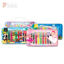 American original The Piggy Story Piggy Story children fun painting watercolor crayon portable set