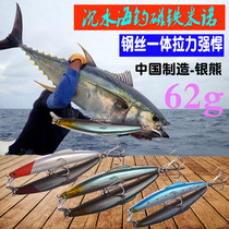 Lujah Bait Slow Sea Fishing Sink Water Mino 62 gr Fake Fish Bait Far From Sea Bass Bait Deep Water Stone Bait Bony Fish Mackerel Fish