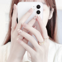 Wear Mejia finished products Advanced Jelly Glue Meme Nail Patch Nail Patch Nail Patches Medecal Patch Shortsection Wearwear Chia