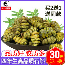 Buy 2 get 1 Dendrobium candidum Maple 40g Yunnan fresh Dendrobium fresh strips non Huoshan can grind Dendrobium powder tea
