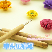Wooden dot indentation indentation pen origami tool Origami tool Pottery clay Beimeng ultra-light clay single head