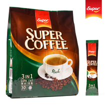 Malaysia imported super 3 in 1 espresso 600g 30-pack instant coffee