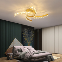 Bedroom lamp simple modern light luxury ceiling lamp creative art personality led living room crystal lamp 2021 New