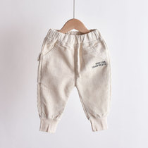 Childrens clothing girls pants boy trousers baby Autumn children 2020 new corduroy father pants overalls