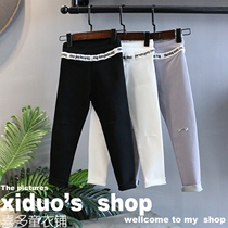 2018 Spring New Womens Clothing Leisure Sports Harbor Style Joker Cut Stretch Pencil Pants