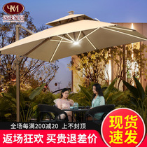Outdoor beach umbrella Courtyard Umbrella Garden Villa Terrace Large Sun Umbrella 3 m pendulum Stall Umbrella Outdoor Umbrella Rome Umbrella
