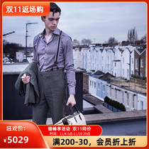 Classic beige Ettinger canvas travel bag mens and womens luggage royal family British imported spot