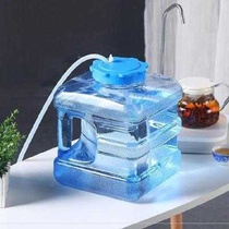 Water storage square tea self driving tour transparent anti-hot barrel storage tea table pure water bucket drinking machine cylindrical type