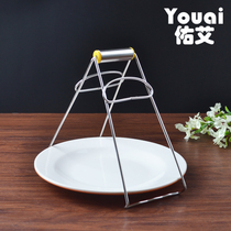 Creative kitchen gadgets Two-claw universal clip Anti-ironing clip clip bowl holder dish holder Two-claw multi-function pick-up clip