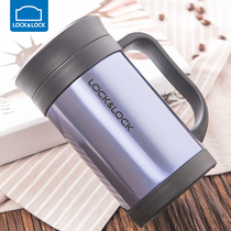 Music clasp 304 stainless steel with handle thermos filter tea cup office home mug with lid