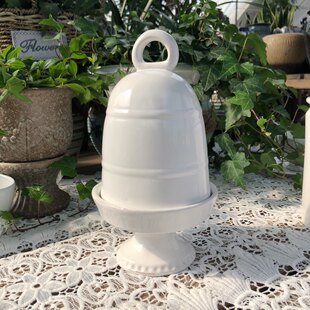 Модный бренд Meidan, керамическая высокая тарелка для торта в пасторальном стиле, тарелка для хлеба и фруктов с керамической крышкой