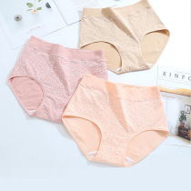Zhangyan mother underwear cotton middle-aged high waist size triangle underwear female grandmother old shorts loose cotton pants head