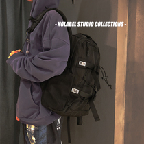 ISIR backpack male dark ins computer bag trendy travel large capacity backpack functional tooling bag