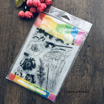 Waffle Flower Color Carnations Carnations Import Clear Stamp and Die