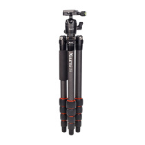 Xiletu XLS-225C travel portable carbon fiber tripod SLR camera micro-single mobile phone bracket to take pictures