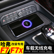 Haver F7 wireless charging modification Electric receiver decoration special accessories Car charger Great Wall Harvard F7X modification