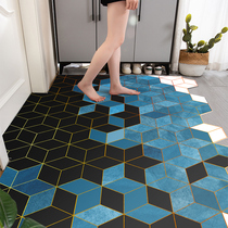 Entrance Doormat Light Extravagant Can Cut Erasable Pvc Foot Mat Door Mat Entrance Door Indoor Non-slip Doormat Rug