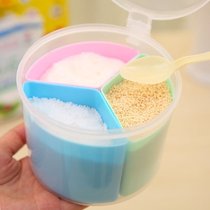 Seasoning case Seasoning Box Kitchen Round Composition Trige Flavoring Bottle With Spoon With Guaizo Case Seasoned Bottle Sauce