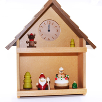 Special Price Jeancard Taiwan Solid Wood Prime Living Anecdote Birthday Gift Children Tree Bedroom Pendulum Clock Table Top Table