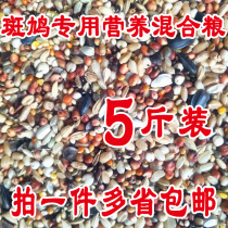 Turtledove food bird food turtledove special mixed food magic pigeon pigeon food pheasant food bamboo chicken feed 5kg