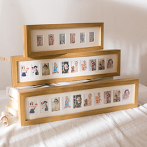 Photo frame of childrens photo frame to record life photos Like a picture frame baby toddler Growing up to mark the photo box
