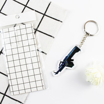 Key chain 98K pan battle royale PUBG chicken eating game peripheral acrylic pendant