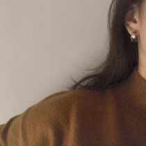 PAUSA ANN 2019 vol 6 KATE texture earrings