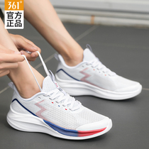 361 Sneakers Mens Shoes 2022 New Summer Casual Men Jogging Shoes Subnet Face 361 Degrees Shock Absorbing Running Shoes