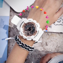 Lando tomato Net red female student couple watch male ins Wind Li now Yang Zi Tong year the same sports electronic watch