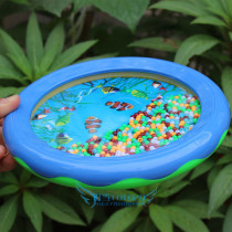 Orff percussion instrument ocean drum kindergarten early education teaching aid sea drum children's toy drum wave drum toy